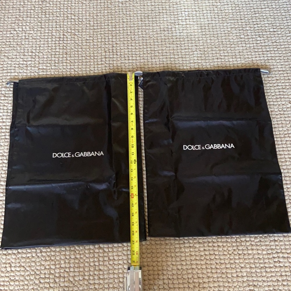 Pair of Dolce & Gabbana dust covers/bags